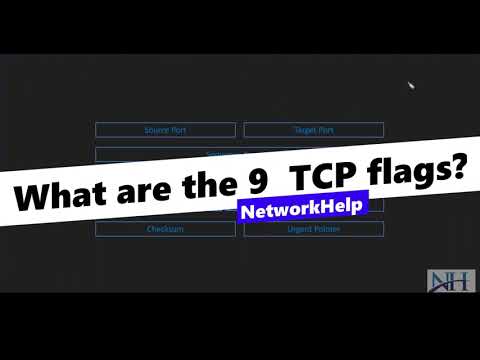 What are the 9 TCP flags?  || @NetworkHelpITedu.