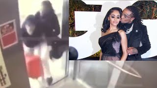 Quavo & Saweetie Altercation in Elevator (Full Video) Triggering!