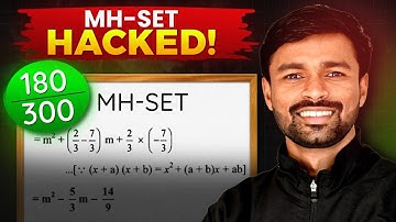 MH SET Mathematical Science Preparation Hacks for 2025 - Tips & Tricks
