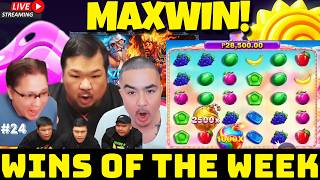 TEAM BIG BOY CHENG BIGGEST SLOT WINS OF THE WEEK#24 125 MILLION MAXWIN ON SWEET BONANZA 2500 #maxwin