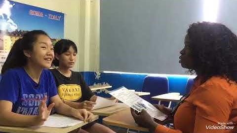 Khánh Giang - Hà Vy - Test speaking-Hệ thống Anh ngữ Nemo - Tiếng Anh trẻ em 4-15 tuổi.