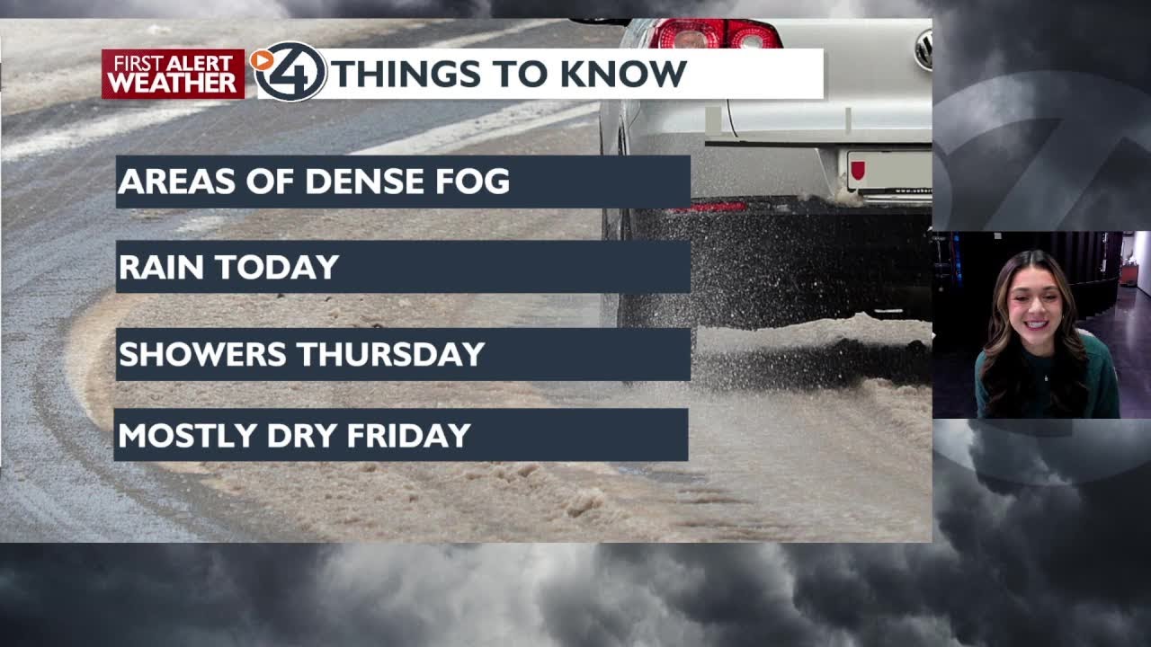 Dense Fog Advisory in Place This Morning - YouTube