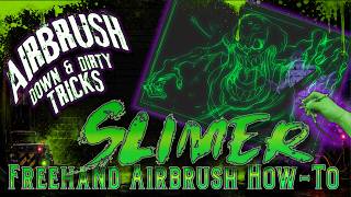 The Iconic Slimer – Freehand Airbrush Live Stream