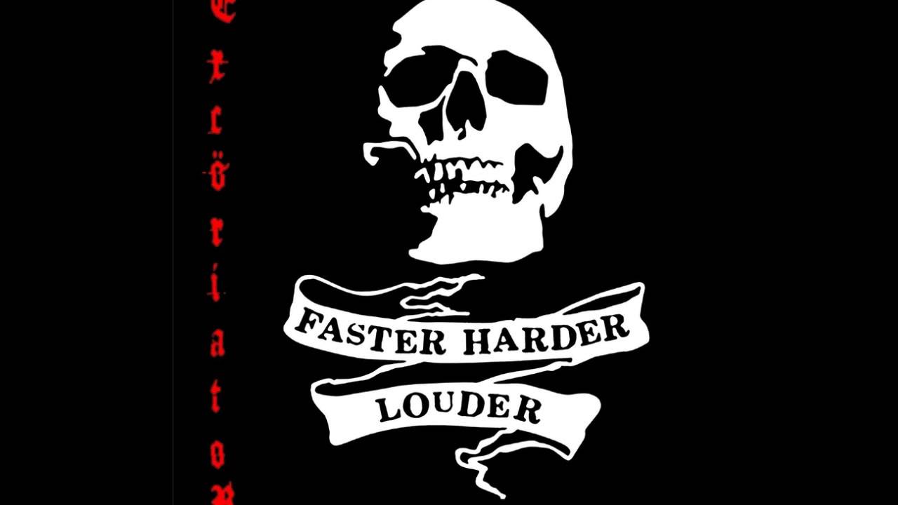 Harder louder. Faster harder Louder. Faster harder. Hard and fast. Hard and fast x.