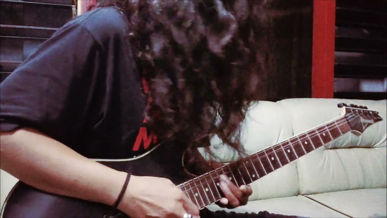 Metal Head Guitar Improvisation With Bandlab aplication