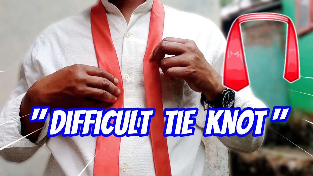 tying neck ties