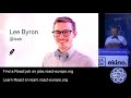 The Future of the Web talk, by Lee Byron