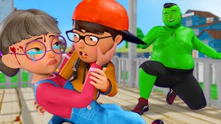 FAT Hulk and Rod Skill Kidnapped Tani - Rescue Tani - Scary Teacher 3D | BuzzMars