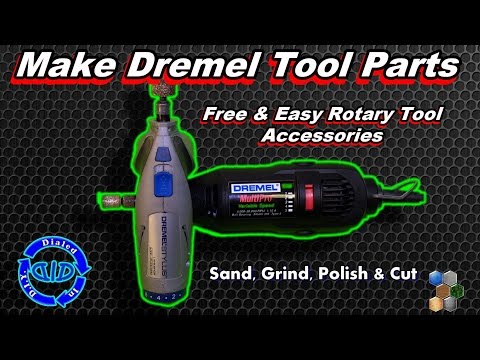 Make Dremel Rotary Tool Parts Free - Hot Tool Hack