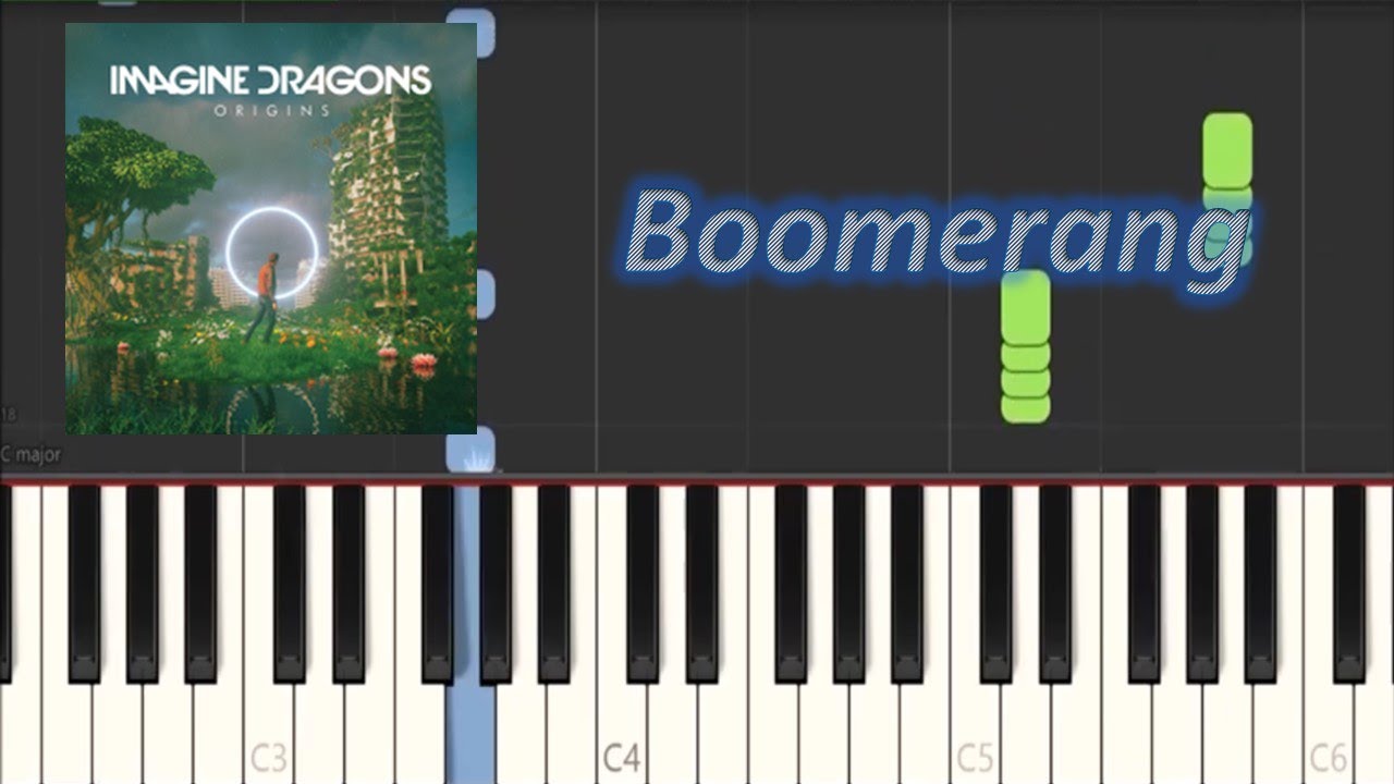 Imagine Dragons Boomerang (Piano Cover + MIDI + Sheets)Magic Hands