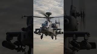 Apache Guardian AH-64 in Flight. ApacheHelicopter#MilitaryAviation#AttackHelicopter##Defence #ai