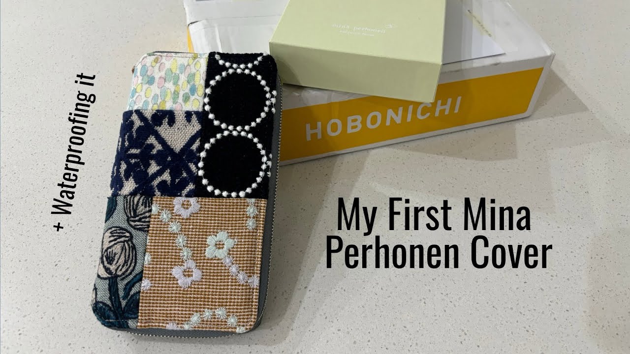 Hobonichi 2026 Unboxing (First Box)! + Waterproofing My Mina Perhonen Cover 