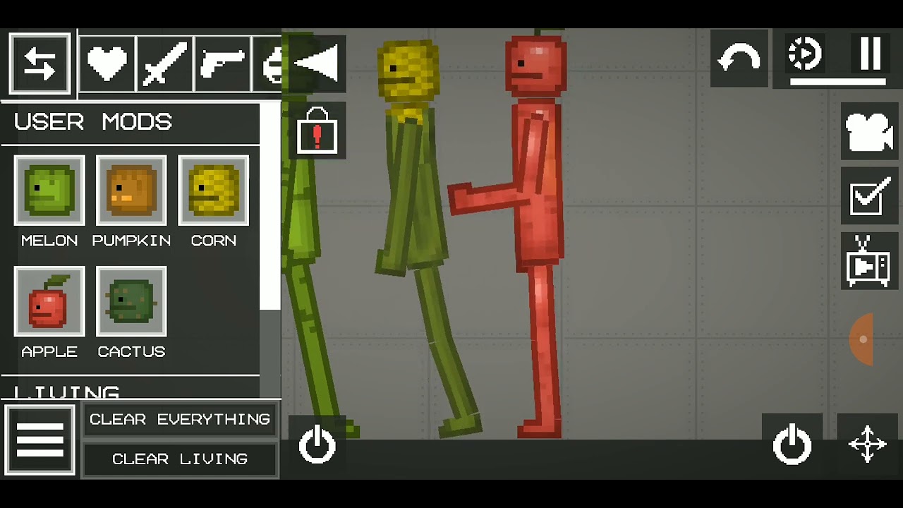 MELON PUMPKİN CORN APPLE CACTUS KAVGASI YouTube