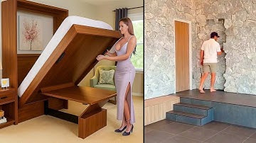 29 Incredible Space-Saving Furniture & Hidden Rooms to Reinvent Your Home!