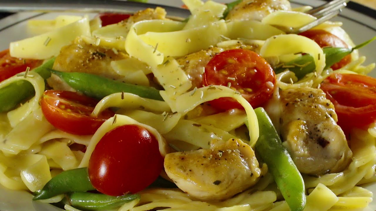 Knorr Rosemary Chicken with Herbed Pasta YouTube