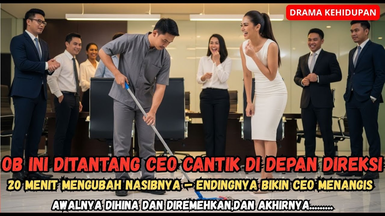 OB Ditantang CEO Cantik Ikut Saimbara—20 Menit Mengubah Takdir,Endingnya Tak Ada yang Menyangka…