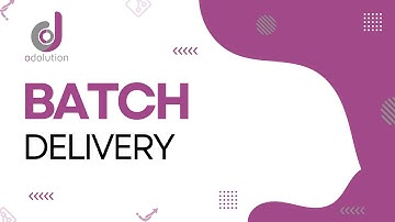Odoo Batch Delivery | Merge Multiple Sale Orders