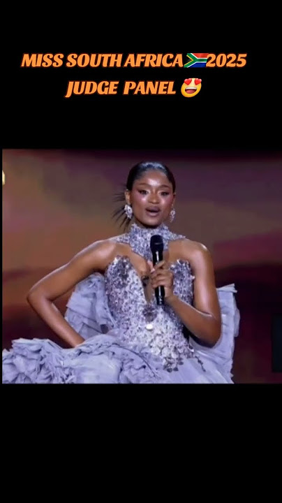 Miss South Africa 2025 judge panel