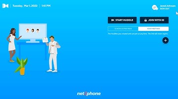 Net2Phone Admin Portal: Accessing Huddle