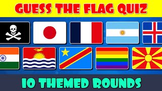 Guess the Flag Quiz | 10 Themed Rounds screenshot 3