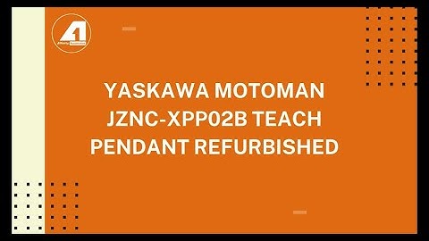 Yaskawa Motoman JZNC XPP02B Teach Pendant Refurbished