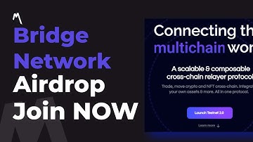 Bridge Network Testnet Airdrop. Do this before 22nd January.