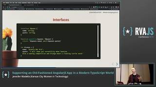 Supporting an Old-Fashioned AngularJS App in a Modern TypeScript World | Jennifer Wadella | RVAJS Profile