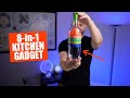 8-in-1 Kitchen Gadget Looks like a BOTTLE?