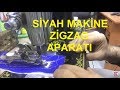 Kara Makine Zigzag Aparatı Siyah Makine Zigzag Kara Makine Zigzag Aparatı Siyah Makine Zigzag