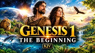 Genesis 1 — The Beginning | Full Chapter Bible Story (KJV)