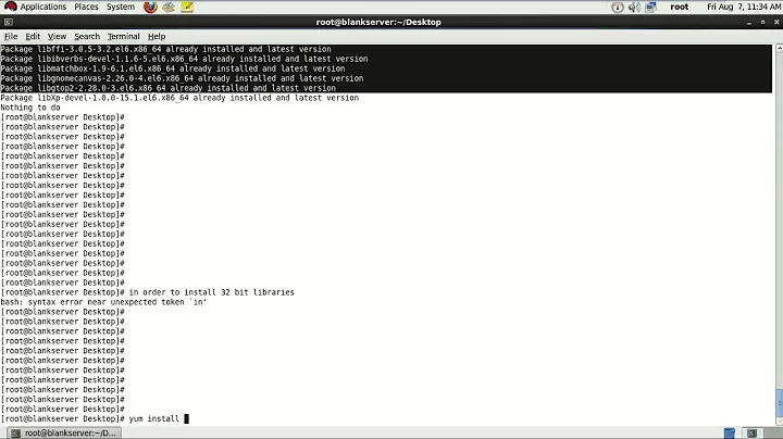 install 32 bit libraries in 64 bit linux