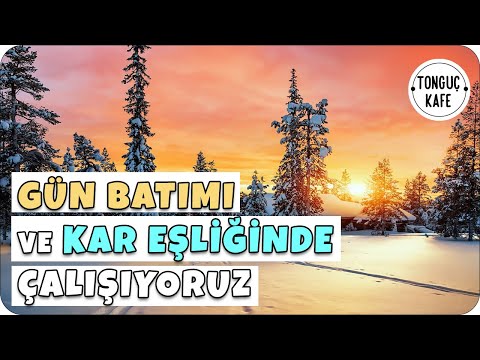 Gün Batımı ve Kar Eşliğinde Birlikte Çalışalım!⛅ | Odaklanma Artırıcı Müziklerle 3 Pomodoro