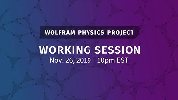 Wolfram Physics Project: Working Session Tuesday, Nov. 26, 2019 [Rule Enumeration]