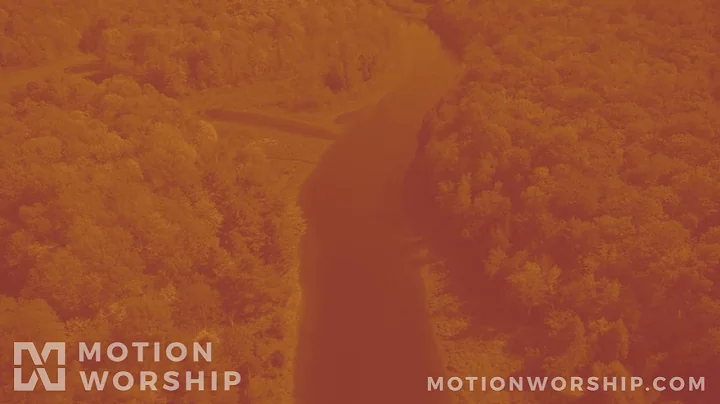 Autumn River Orange HD Loop by Motion Worship