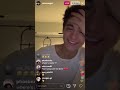Asher Angel Crying on IG Live // 10-29-2019(10p.m.) *explanation in description*