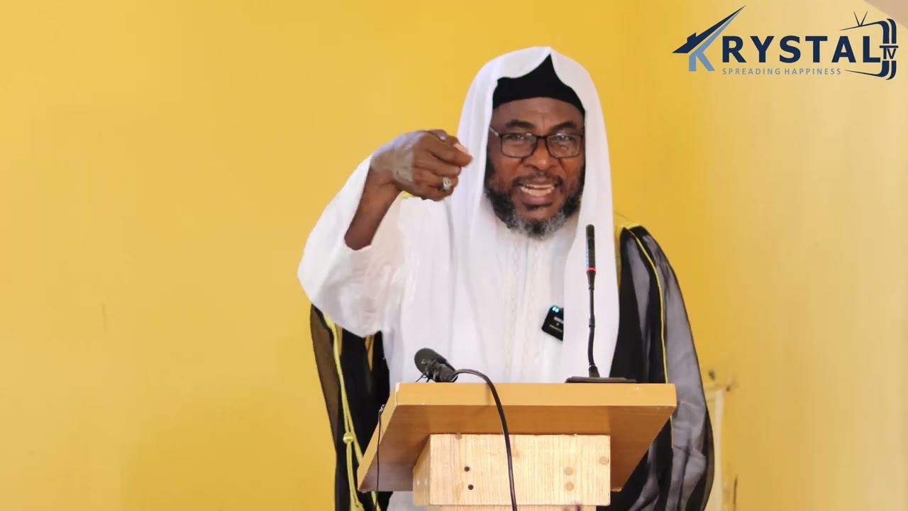 SHEIKH MODU MUSTAFA ALBARNAWY  - JUMUA KHUTBAH - MAIDUGURI BORNO STATE NIGERIA