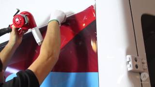 Applying Vinyl Into A Deep Channel