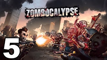 Zombocalypse - Gameplay Walkthrough Part 5 - Prison (iOS, Android)