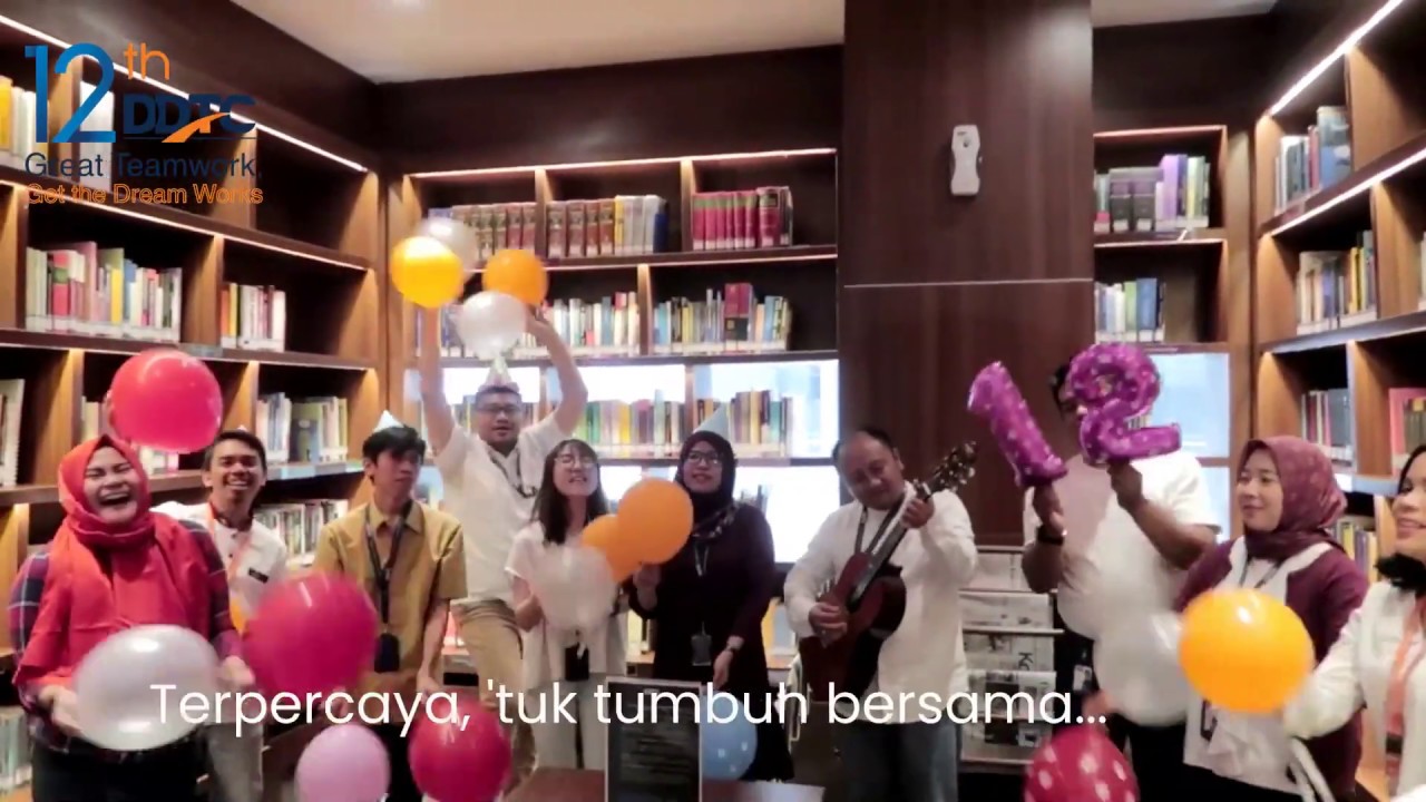  Selamat Ulang Tahun ke 12  DDTC Official Video YouTube