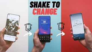 Change Wallpaper by Shaking your Phone! (easy) screenshot 1