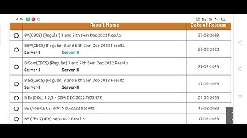 OU Degree BA BSc BCom BBA 3/5 th sem results Dec2022 II OU Exam results