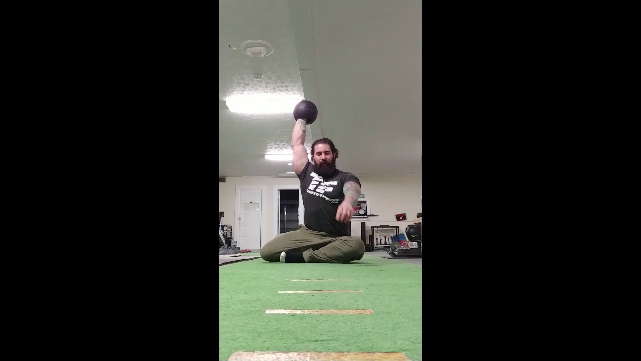 perfect kettlebell swing form Hands Free Hip Mobility Crawls using Fatbell Overhead