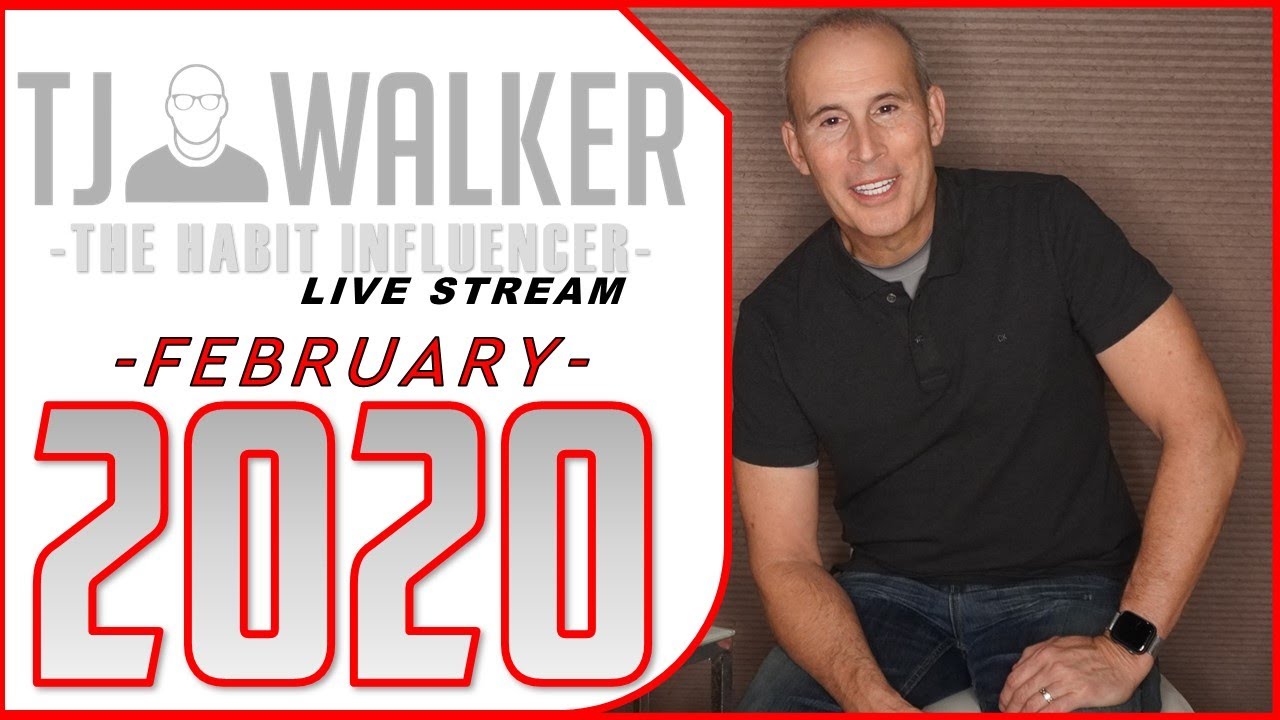 TJ WALKER - THE HABIT INFLUENCER - Personal Development | LIVE STREAM