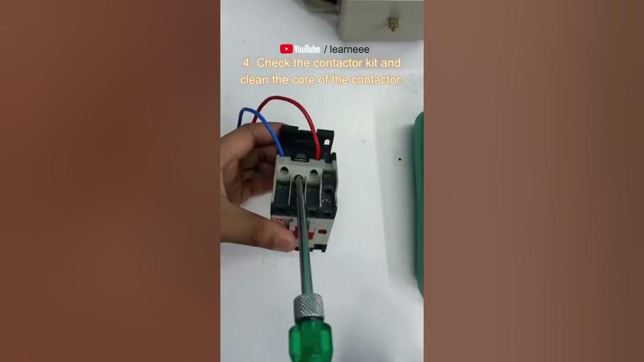 How to fix contactor chattering and humming noiseCNCElectric1988 YouTube