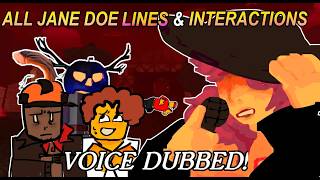 All Jane Doe Quest Dialogue + Interactions VOICED OVER | FORSAKEN