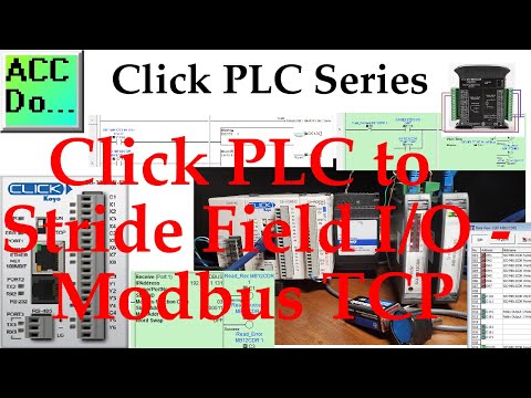 Click PLC to Stride Modbus TCP Remote  IO