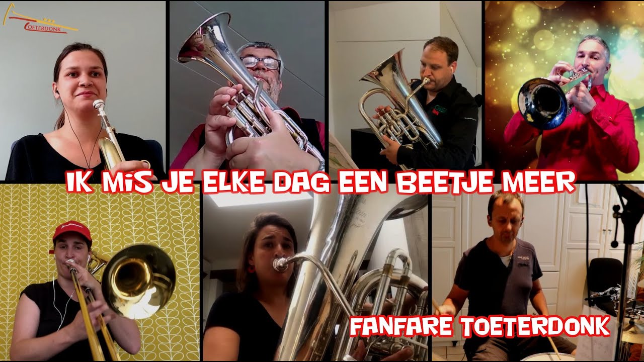 Ik mis je elke dag een beetje meer (Luc Steeno) - Fanfare Toeterdonk