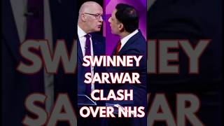 Scottish Leaders Debate | John Swinney and Anas Sarwar clash over NHS failures #NHS #SNP #Labour