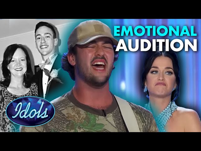 After The Tragic Loss Of His Mother, Singer Auditions With Emotional Original Song On American Idol class=