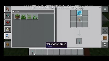 HOW TO MAKE A UNDERWATER TORCH IN MINECRAFT (EDUCATION SYSTEM)
